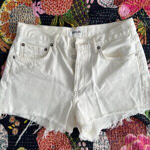 Parker Vintage Cut Off Short in White